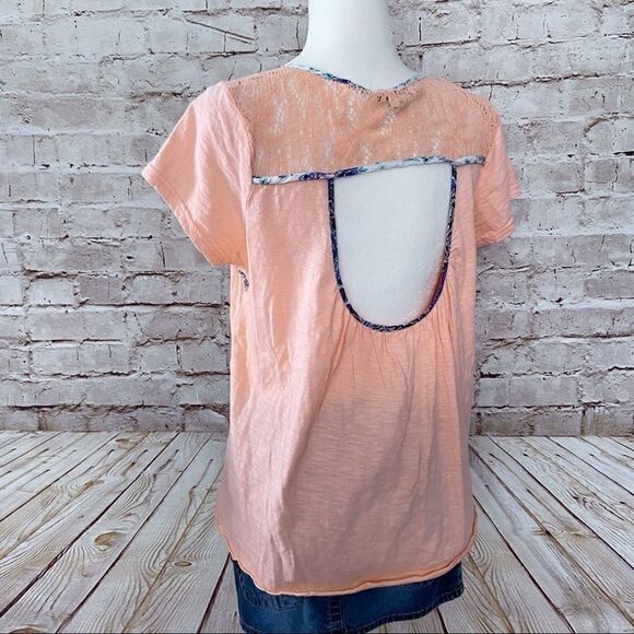 BKE Gimmicks lace embellished t shirt - Picture 2 of 5